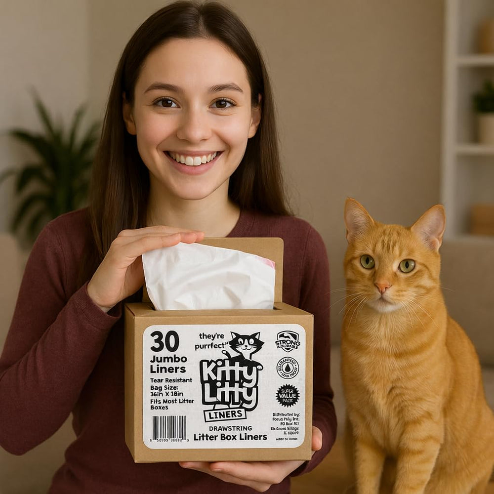 Kitty Litty: lot de 30 sacs pour une solution économique.