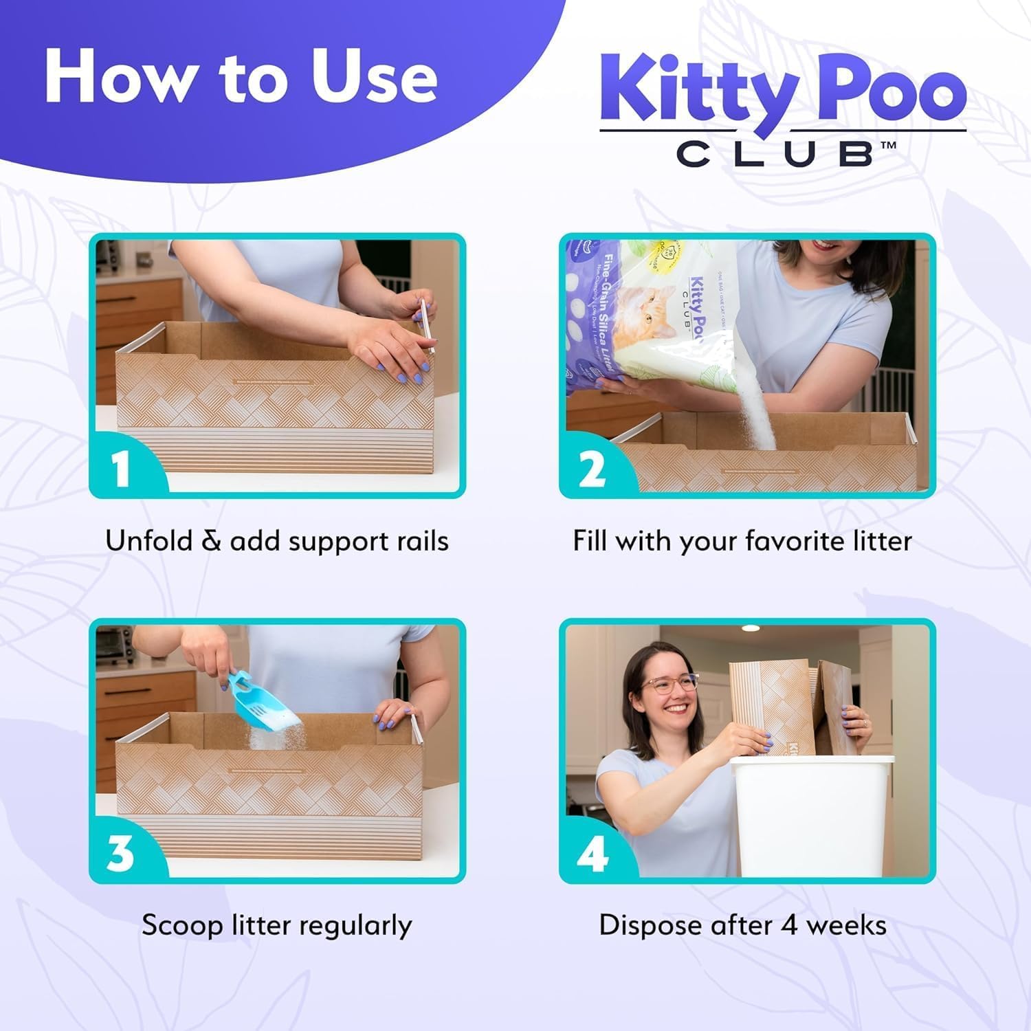 Kitty Poo Club eco-responsable matieres recyclables: choix respecteux de l environnement