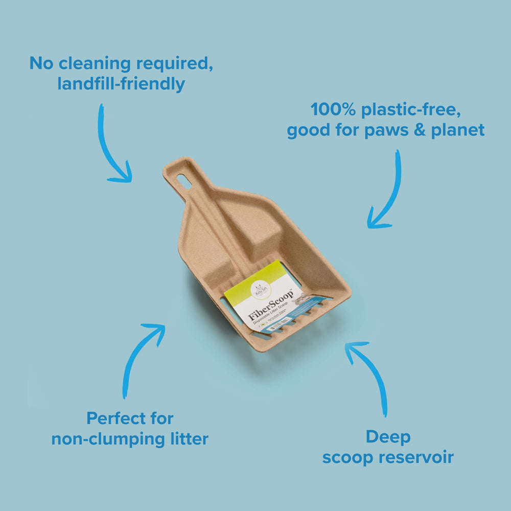 Kitty Sift FiberScoop brevet en instance, innovation durable dans la litière.