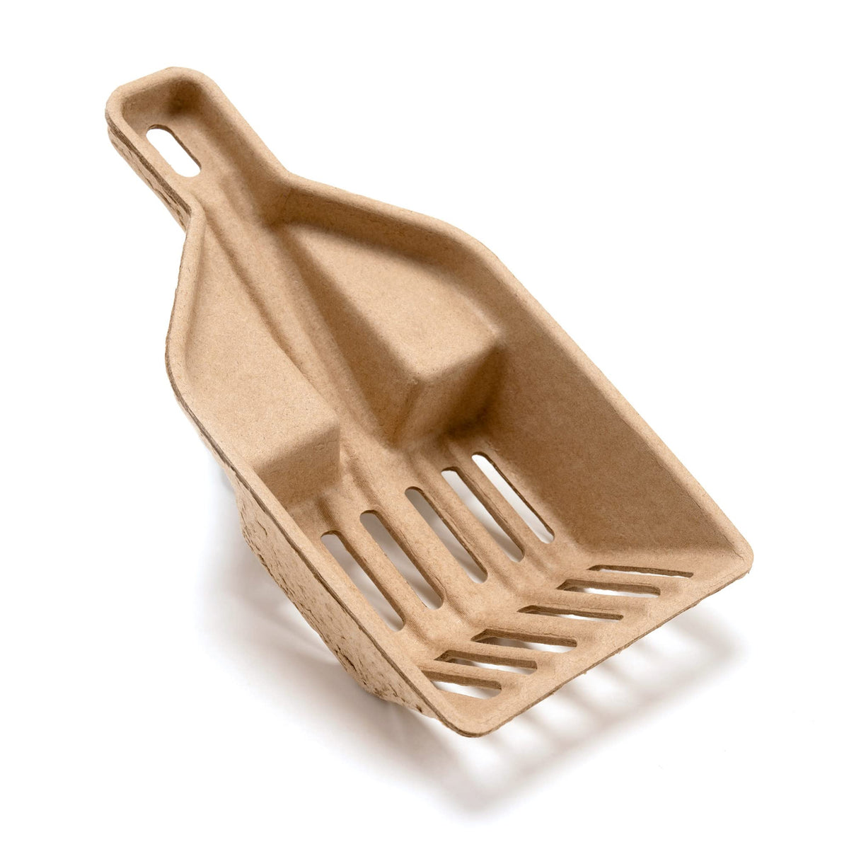 Kitty Sift FiberScoop montre l'emballage écologique, choix durable pour l’environnement.