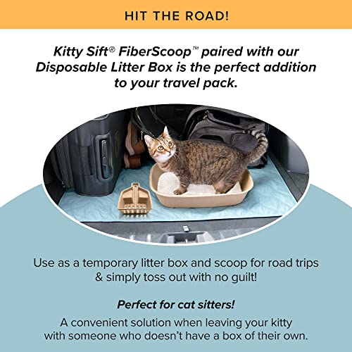 Kitty Sift FiberScoop solution durable et sans nettoyage après usage.