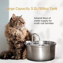 KittySpout pompe silencieuse en fonctionnement discret.