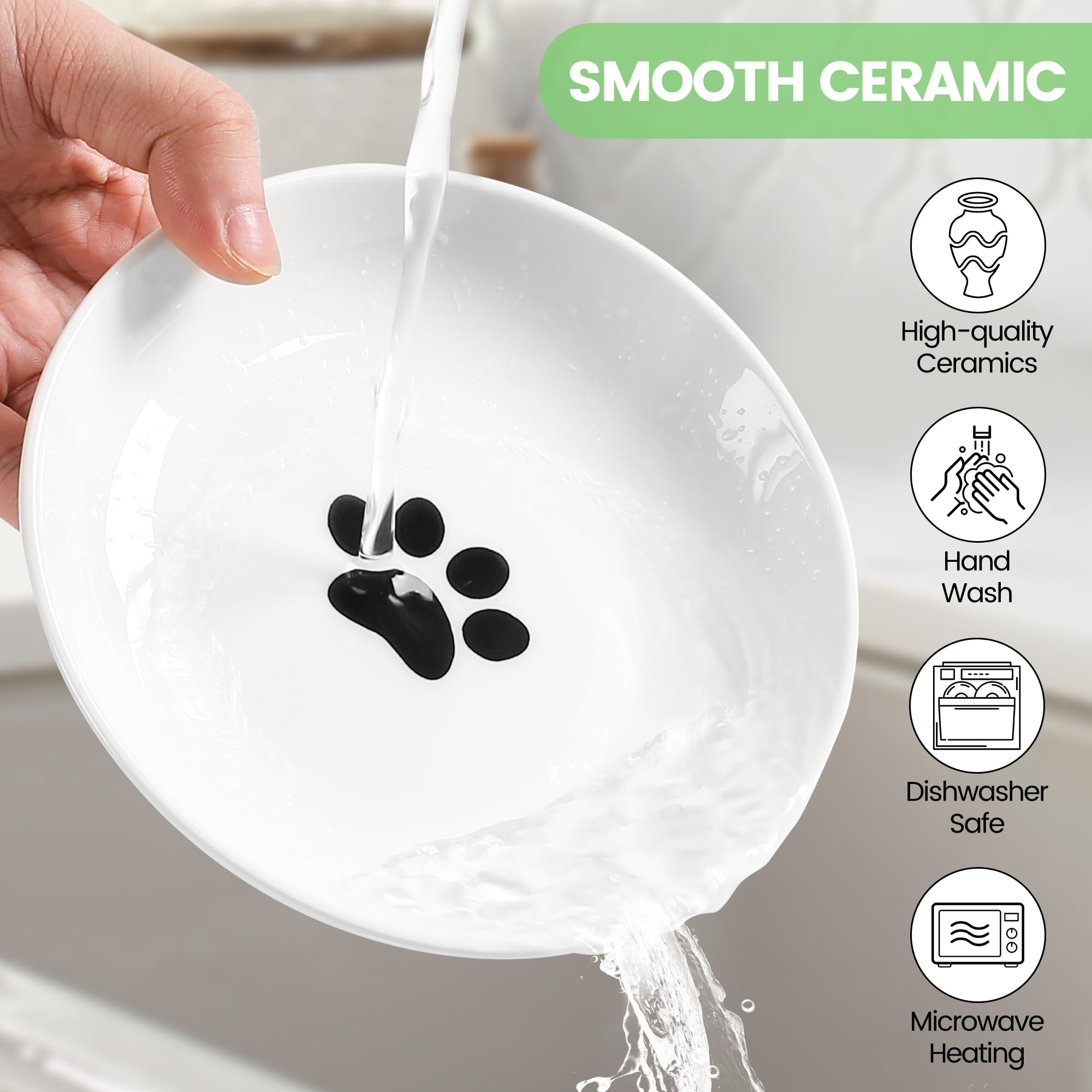 Kitwinney bols chat capacite 10onces: idéal pour petites portions et eau.