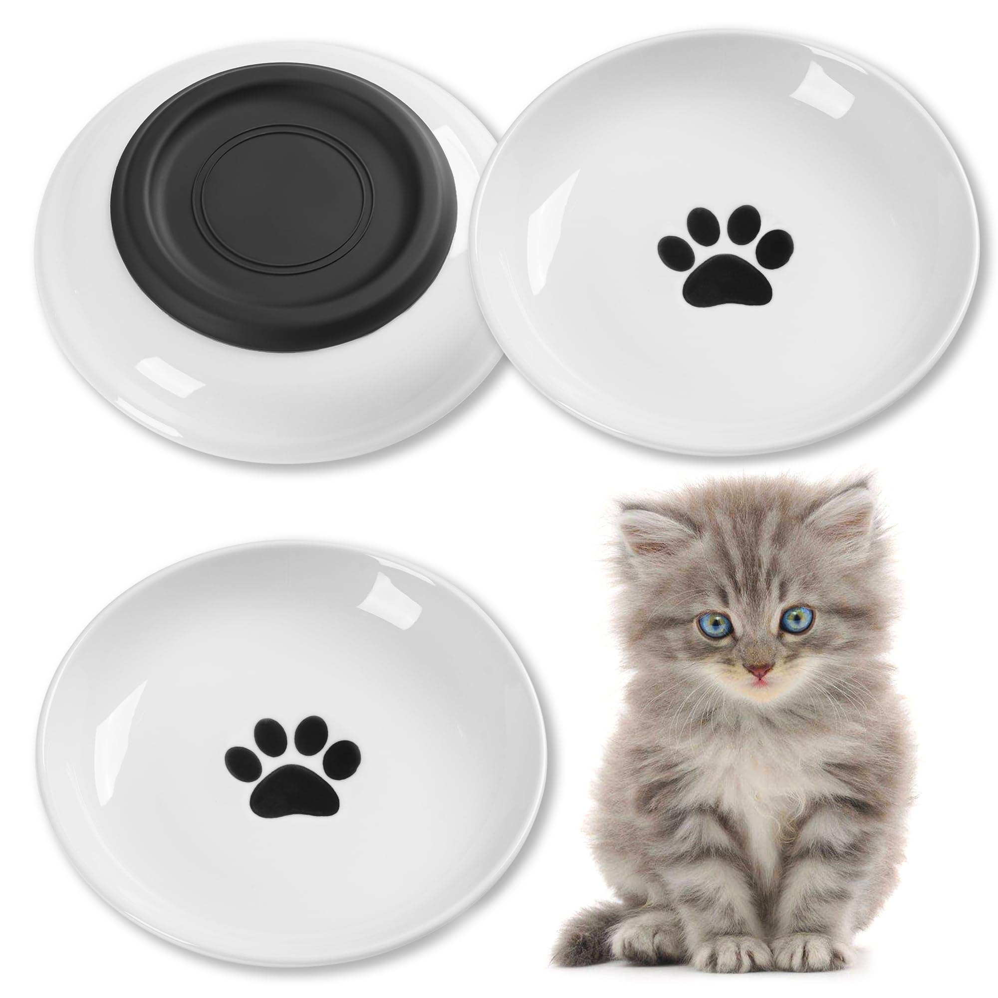 Kitwinney bol chat patte-design, bol esthetique qui rend les repas plus agreables.