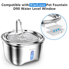 KiwiLove D90: filtre-échange ionique pour meilleure saveur.