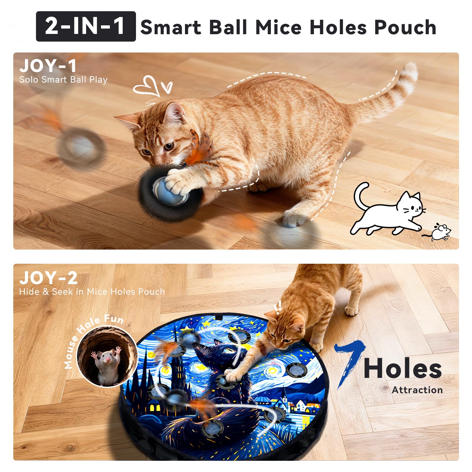 KiwiLove Poche-maze à 7 trous offre un défi mental captivant.