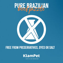 KLAMPET NATURALS bâtonnets pour chiens, odeur faible et plaisir de mastication.