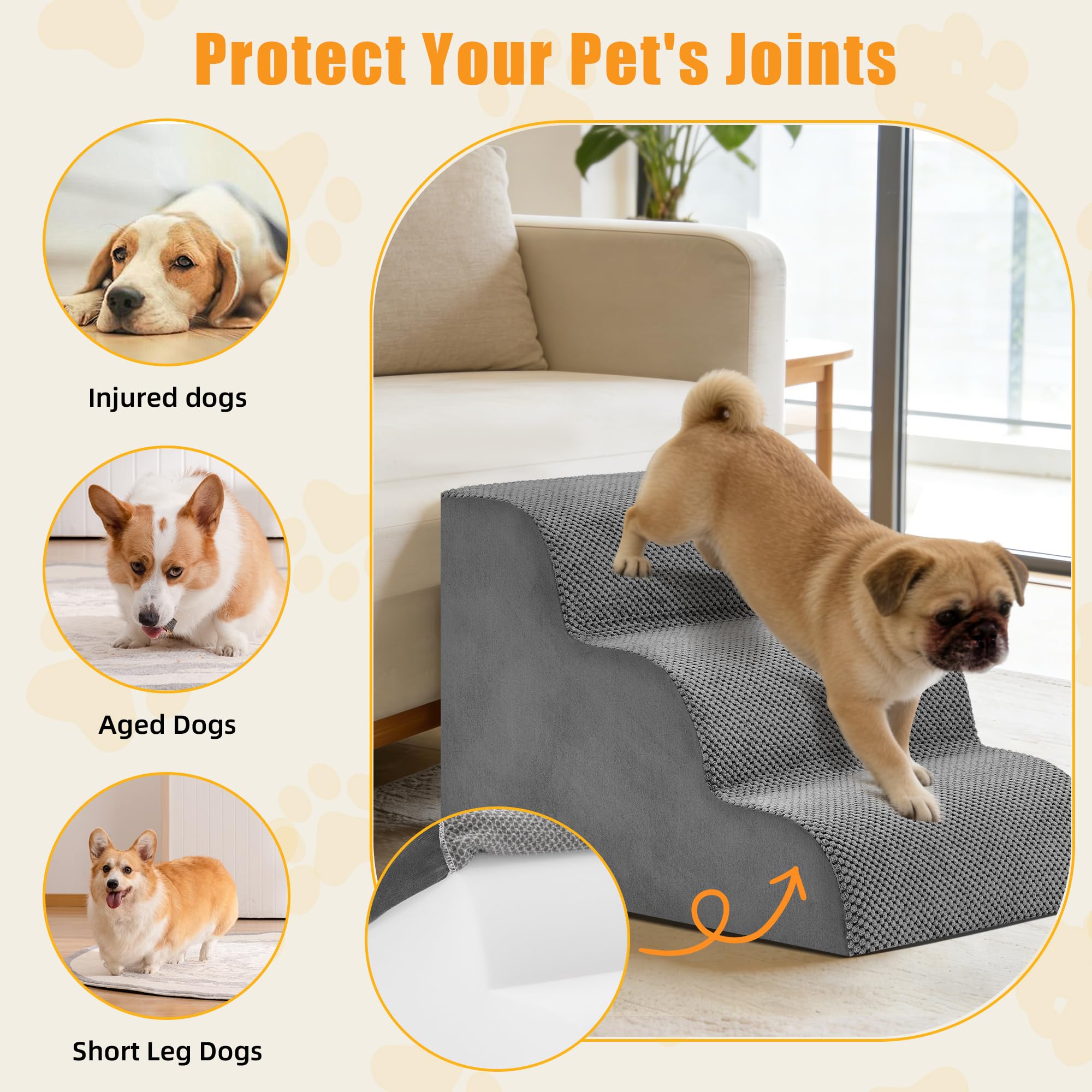 KMFurnila Rampe pour petits animaux en intérieur.
