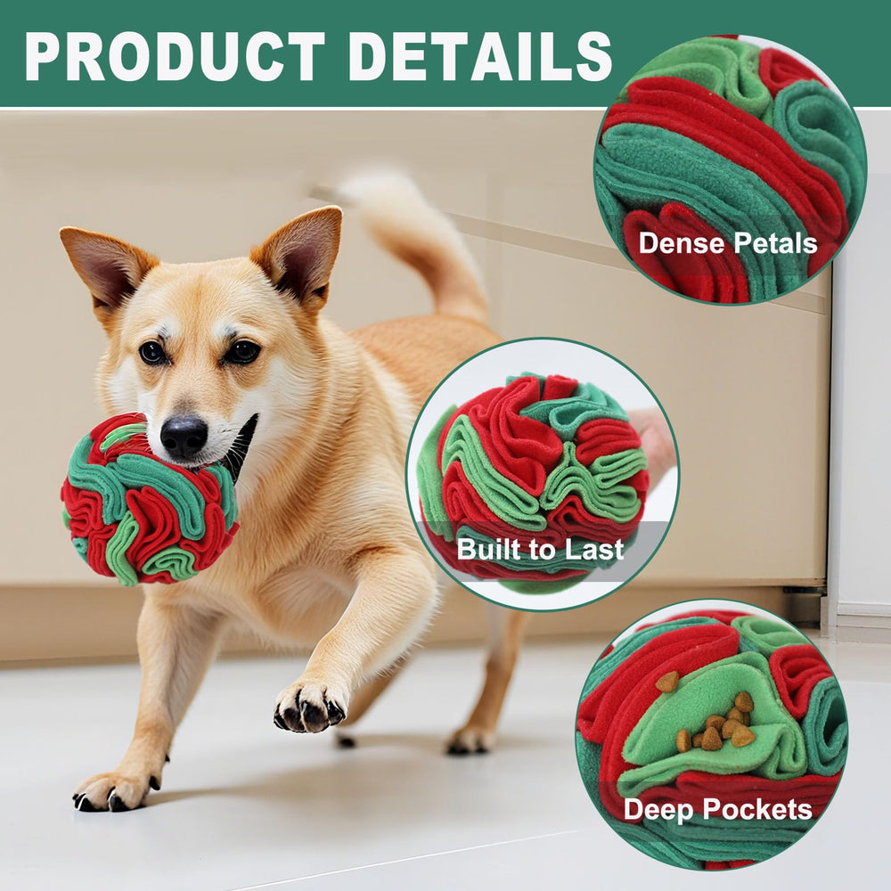 kmirepa Snuffle Ball: révélation de friandises pour motivation et récompense