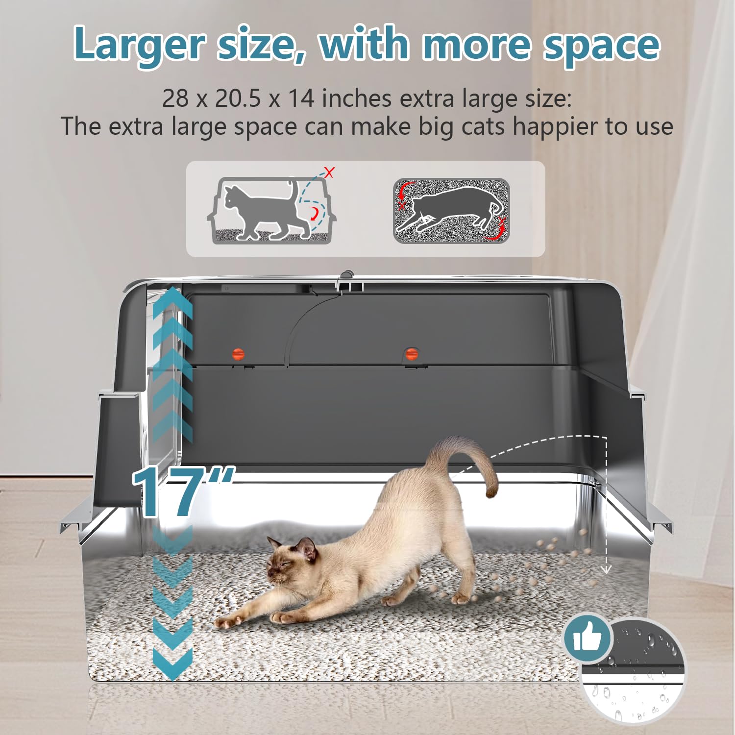KMNSUN XXXL capacité 100 L pour autonomie et moins d'entretiens.