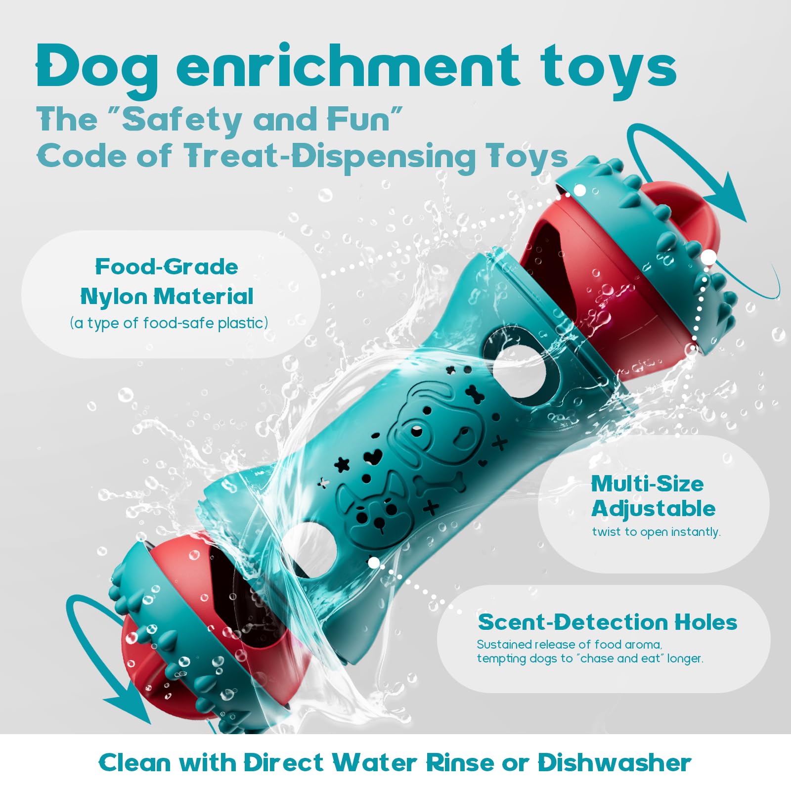 Cadeau idéal Knitly pour chien et chat, jouet interactif et enrichissant.
