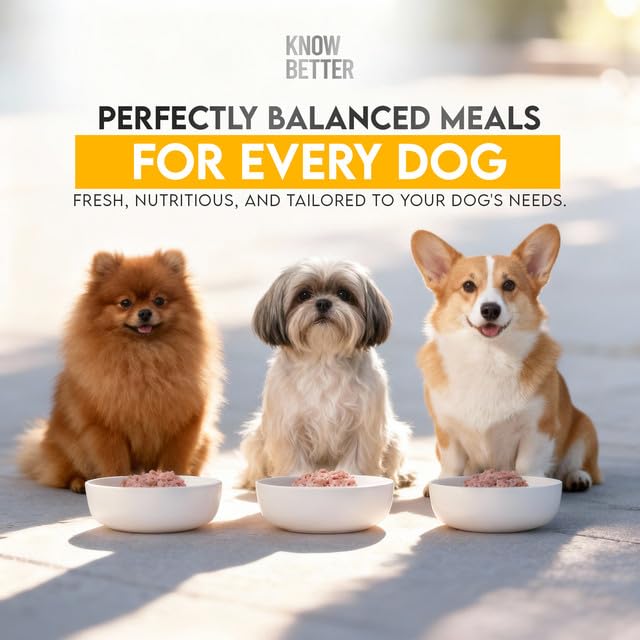 Know Better Poulet Premix : bol complet pour chiot et chien adulte.