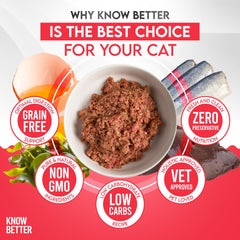 Know Better Premix Boeuf - ingrédients de qualité avec fibres et oméga-3.