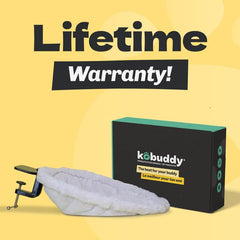 Kobuddy – confort ergonomique pour chat sur bureau, favorise proximité et concentration.