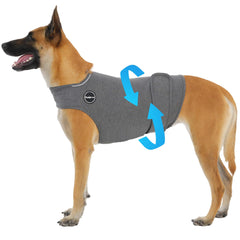 Kodervo veste anti-anxiété chien — vue avant, sensation apaisante.
