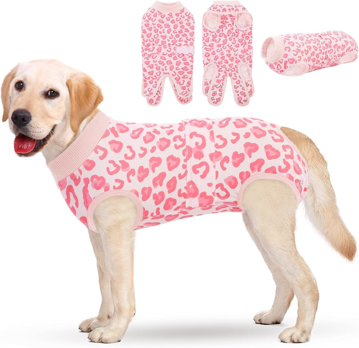 KOESON Onesie chien après chirurgie, maintien sûr de la plaie et confort.