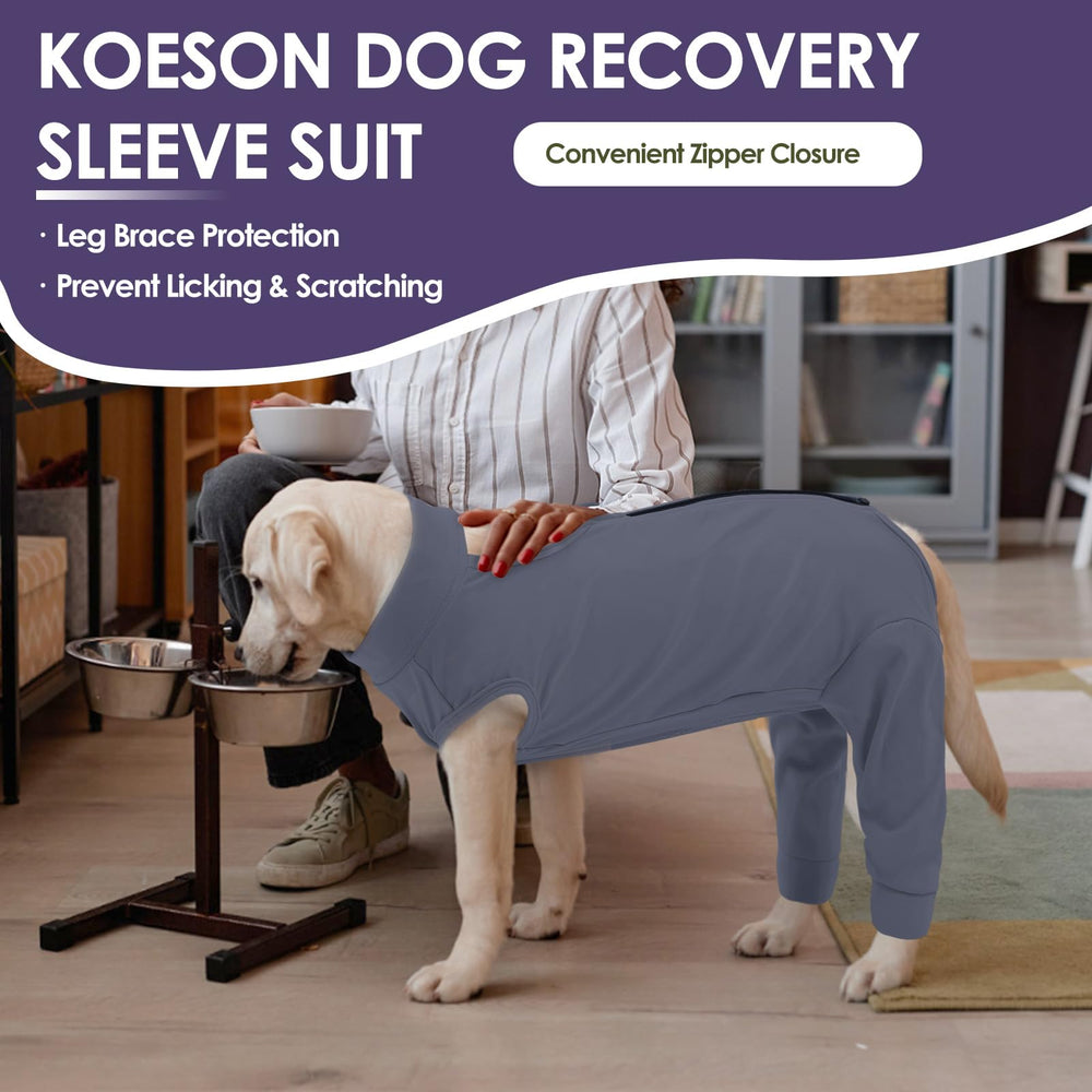 KOESON Recovery Suit trou pipi chien, accès pratique sans retirer le vêtement.