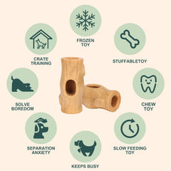 Jouet kogven interactif pour chiens grand et moyen, stimulation mentale et engagement prolongé.