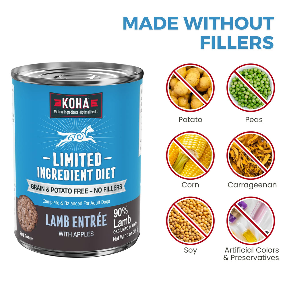 KOHA Agneau Entree Topper Repas – stimule l'appétit lors des repas.