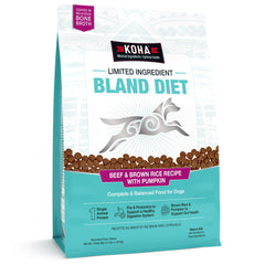 KOHA Bland Diet croquettes boeuf avec bouillon d'os, goût et digestion améliorés