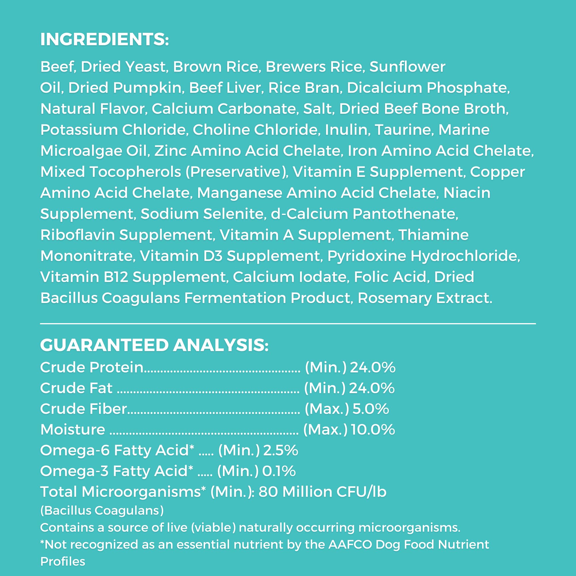 KOHA Bland Diet protéine boeuf, source unique pour digestion douce