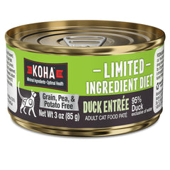 KOHA Pâté canard chat – emballage clair et appétissant.