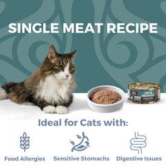 KOHA venaison pâté chat texture pate soyeuse et facile à mâcher pour les chats sensibles.