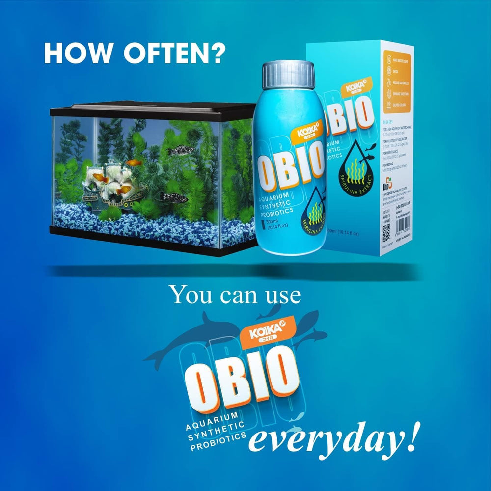 KOIKA OBIO: croissance accrue des poissons et crevettes, vitalité améliorée.