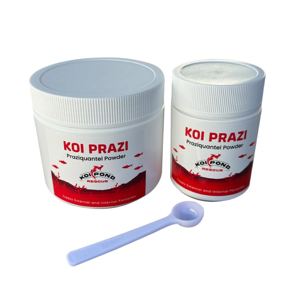 KOI POND RESCUE KOI PRAZI application nourriture, dosage précis.