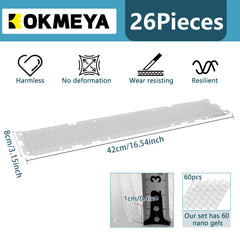 KOKMEYA tapis deterrent chat canape interieur évite les sauts