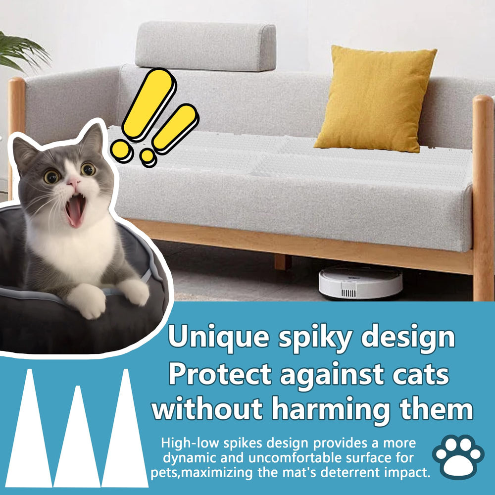 KOKMEYA tapis deterrent chat jardin exterieur délimite l'espace extérieur