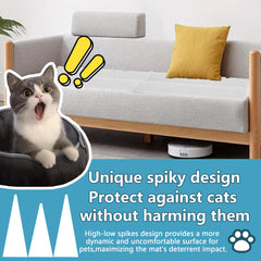KOKMEYA tapis deterrent chat jardin exterieur délimite l'espace extérieur