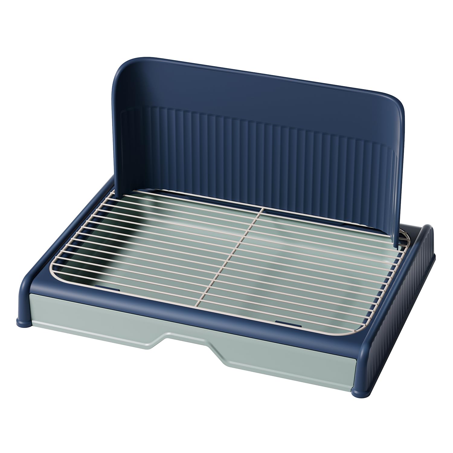 Grille en maille du bac Kola Panda, réduit les éclaboussures.