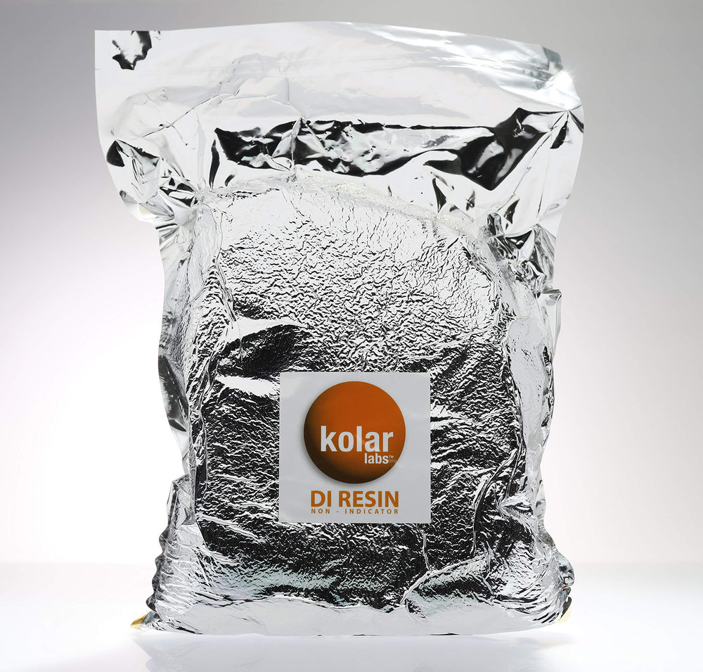 Kolar Labs LANXESS DI Resin emballage sous vide garantissant la fraîcheur et la performance.