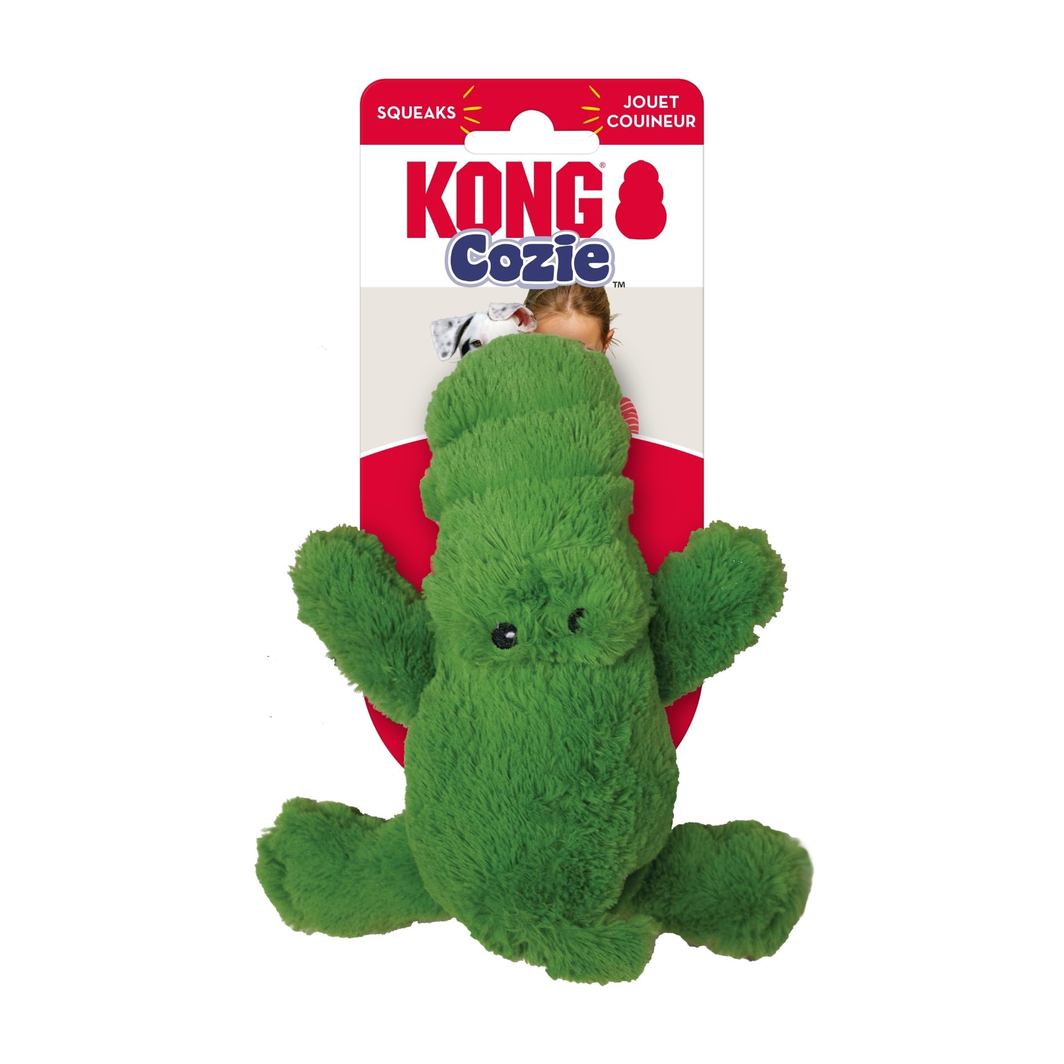 Jouet Kong Ali Alligator Cozie, confort et câlin au quotidien