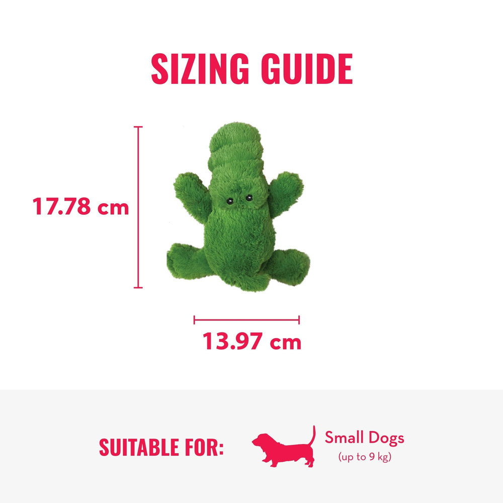 Jouet Kong Ali Alligator Cozie, parfait pour séances de jeu interactif