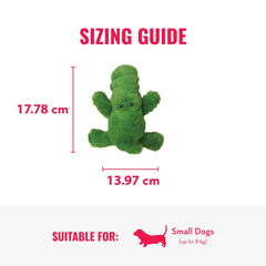 Jouet Kong Ali Alligator Cozie, parfait pour séances de jeu interactif