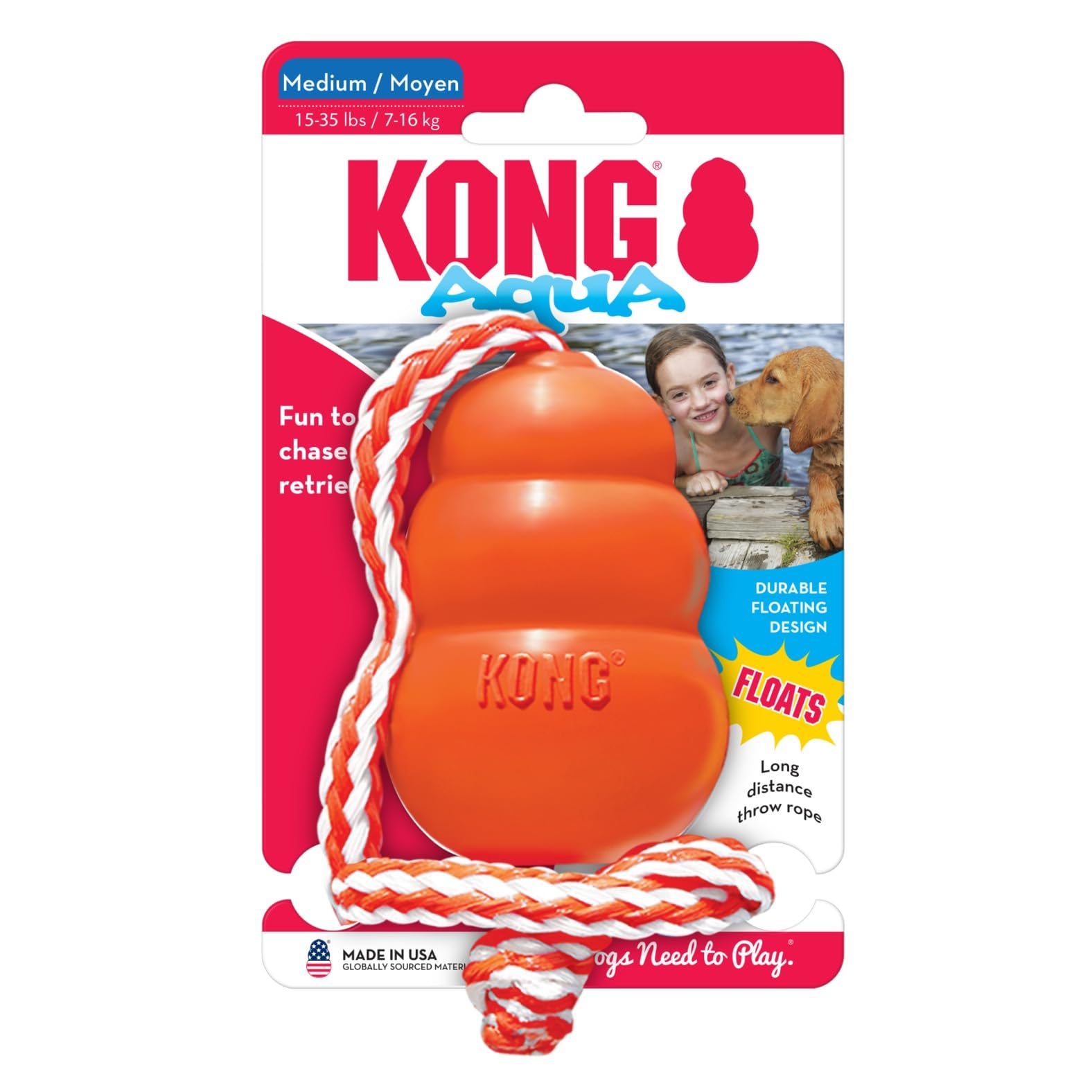 KONG Aqua - fabrique-aux-usa: qualité et garantie reconnues.