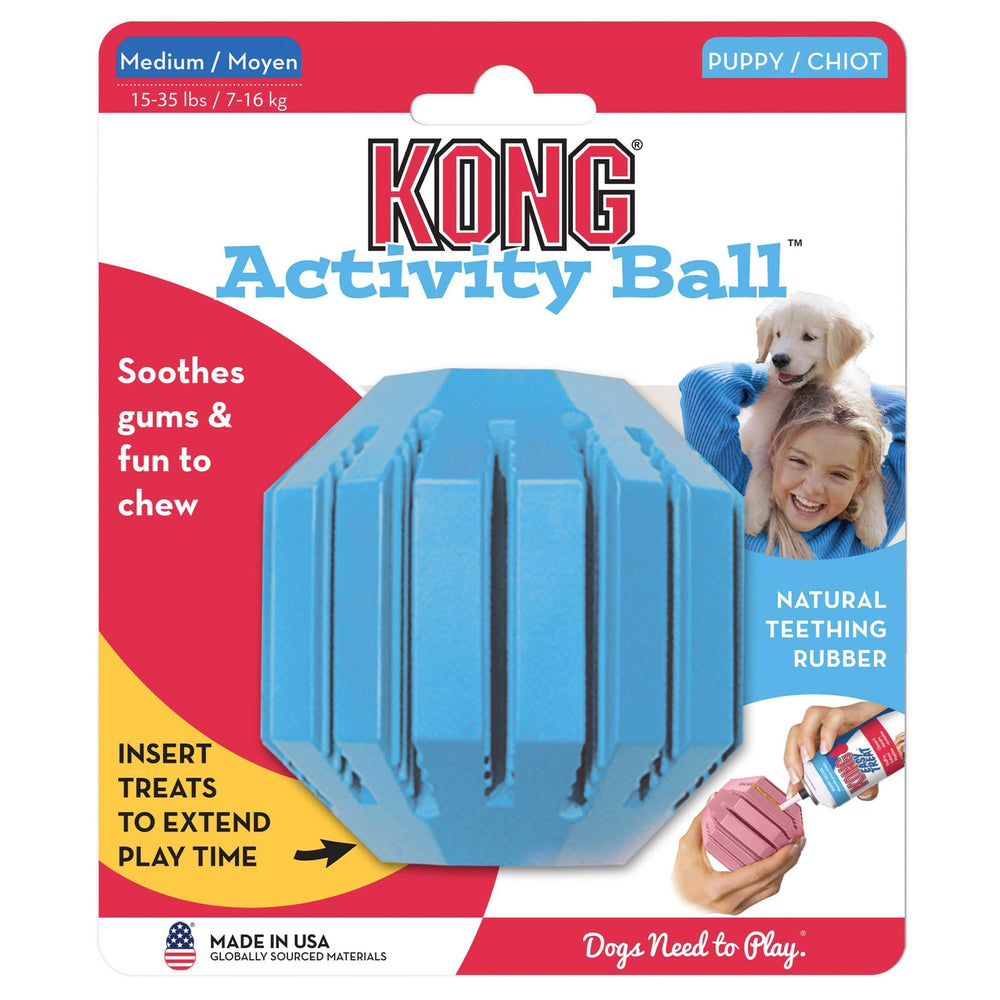 KONG Balle stimule l’intelligence et la mastication des chiots