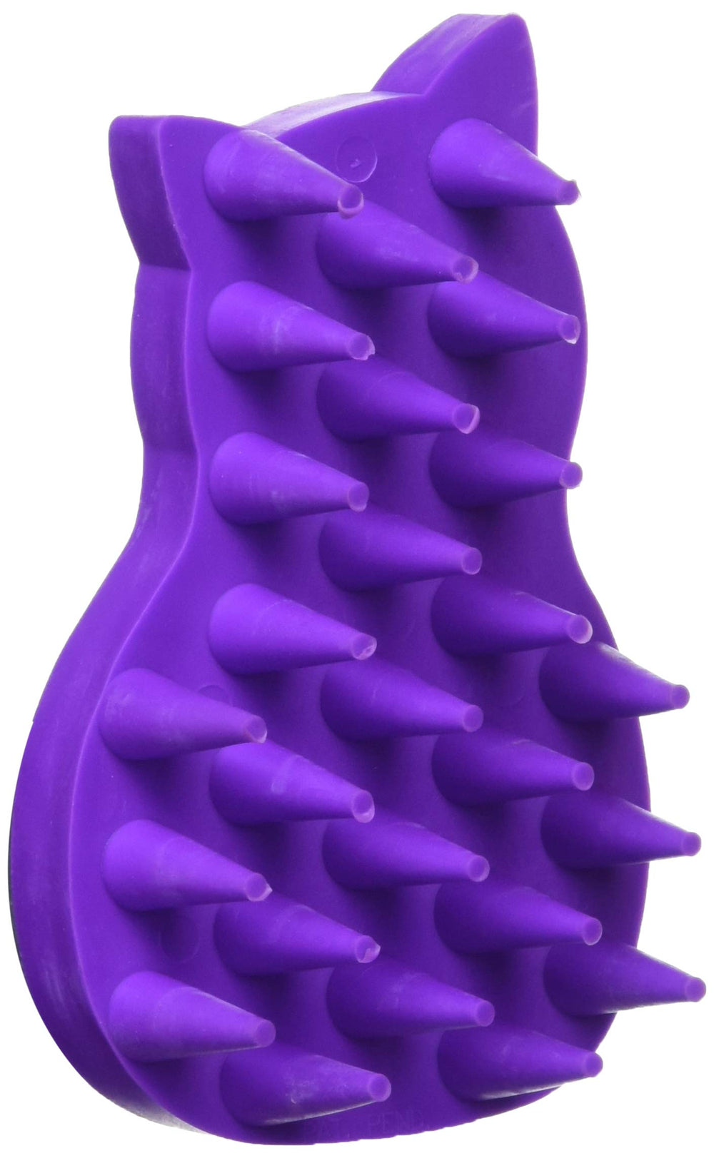 Brosse KONG en caoutchouc pour chat – massage doux et réduction des poils.