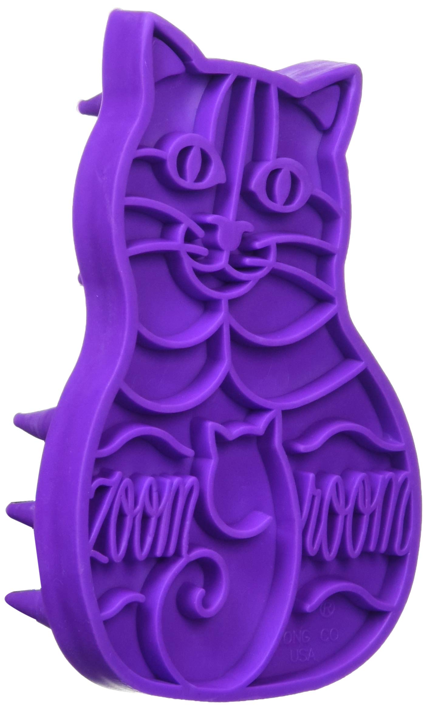 Brosse KONG pour chat – prise en main confortable et facile d'utilisation.