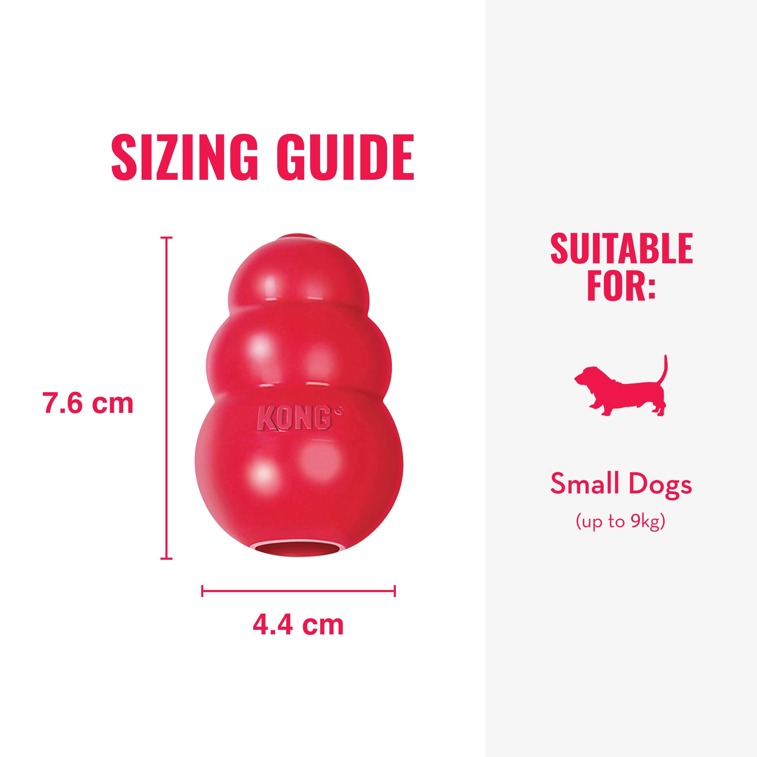 KONG Classic en caoutchouc naturel, matière durable et sûre
