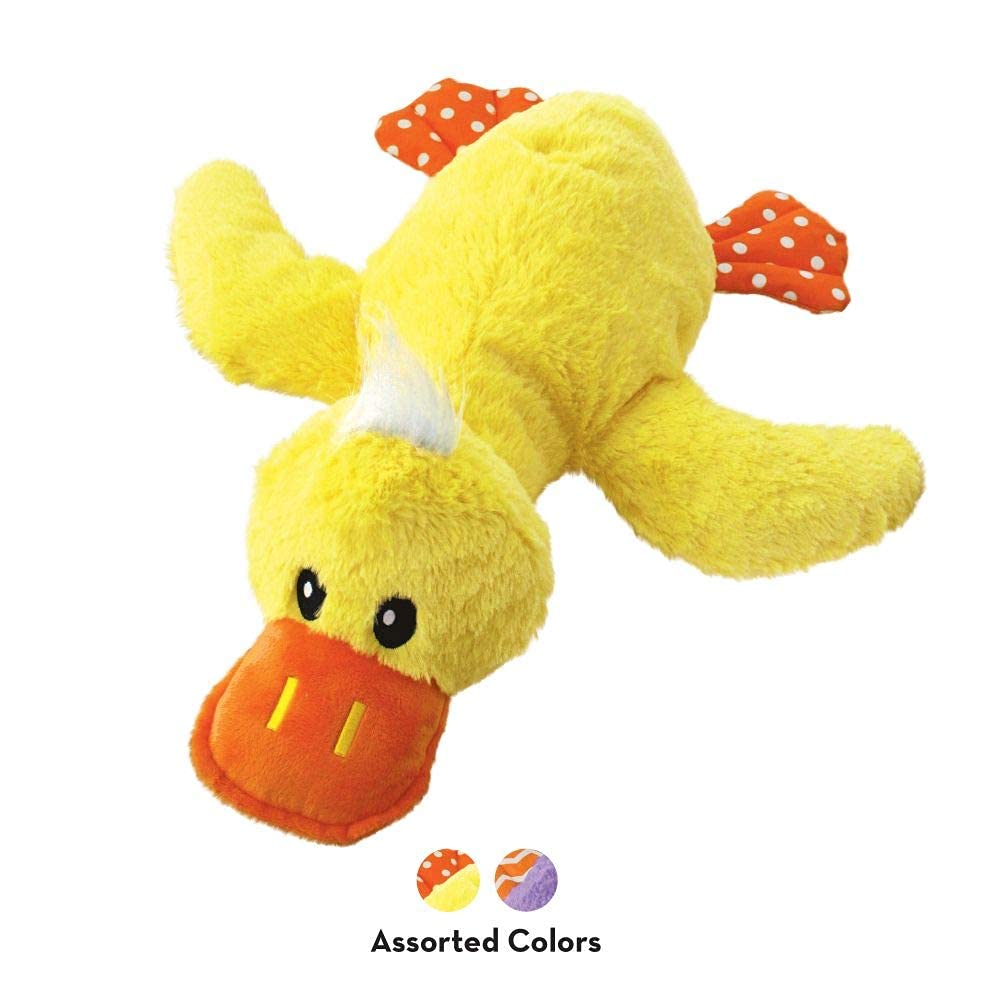 KONG Comfort Jumbo Canard-XL, jeu intérieur idéal pour moments calmes et réveil ludique.