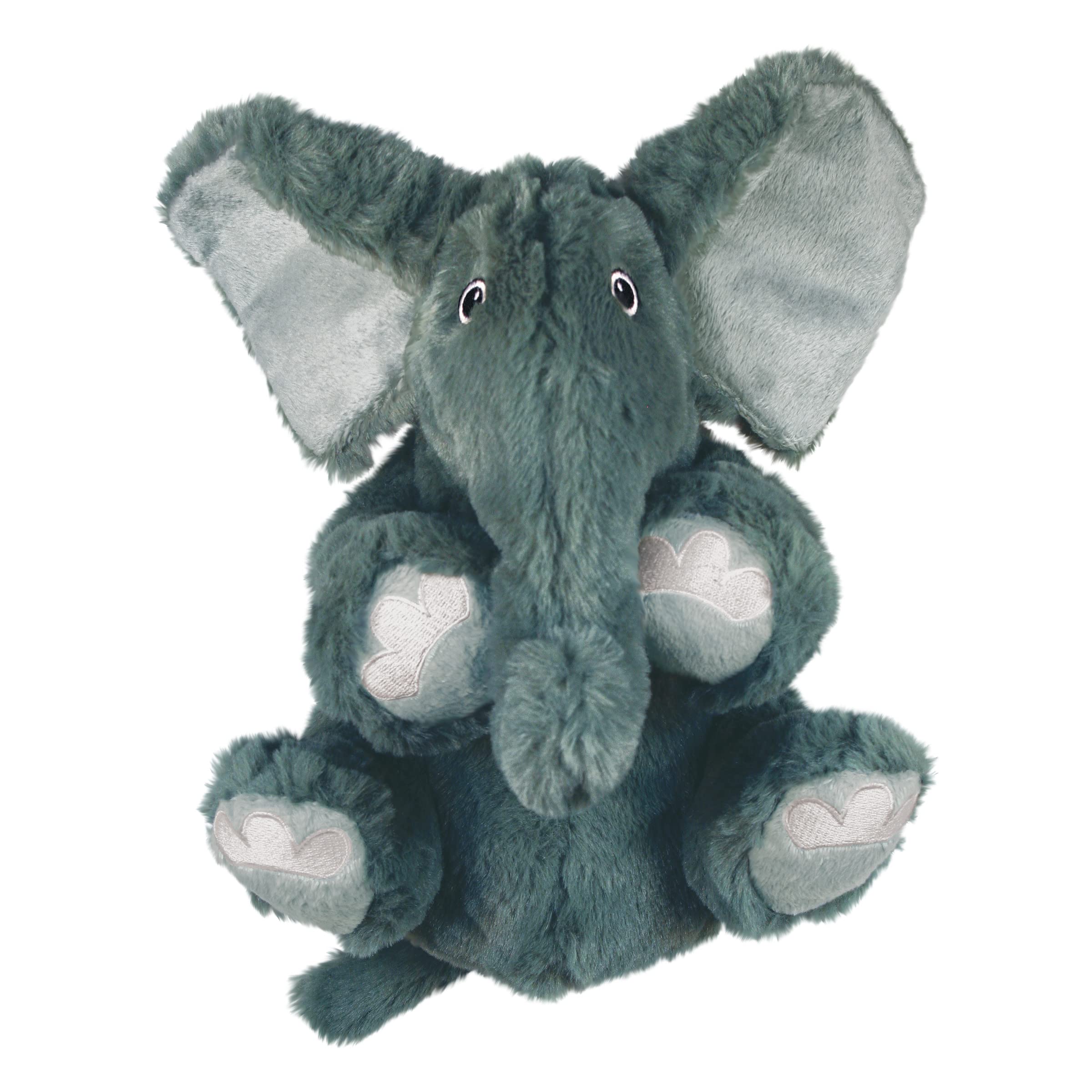 KONG Comfort Kiddos Éléphant – taille grande adaptée aux jeux en intérieur.