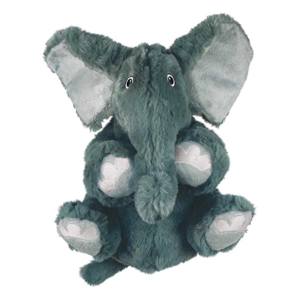 KONG Comfort Kiddos Éléphant – taille grande adaptée aux jeux en intérieur.