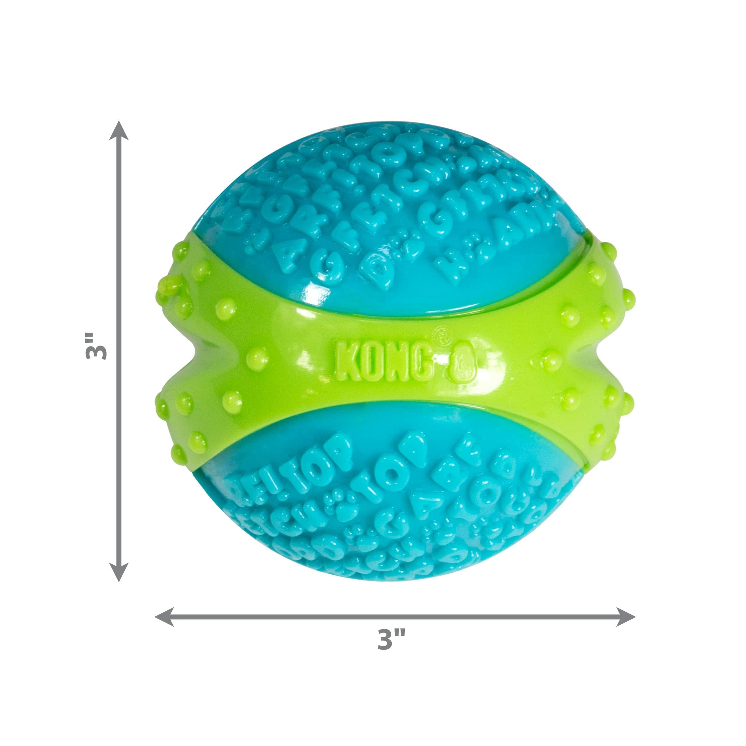 KONG CoreStrength balle enrichissement parfaite pour lancer et rapporter.