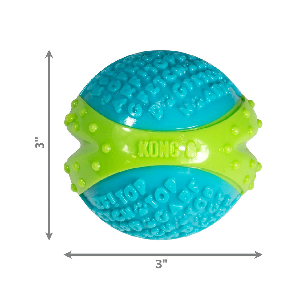 KONG CoreStrength balle enrichissement parfaite pour lancer et rapporter.