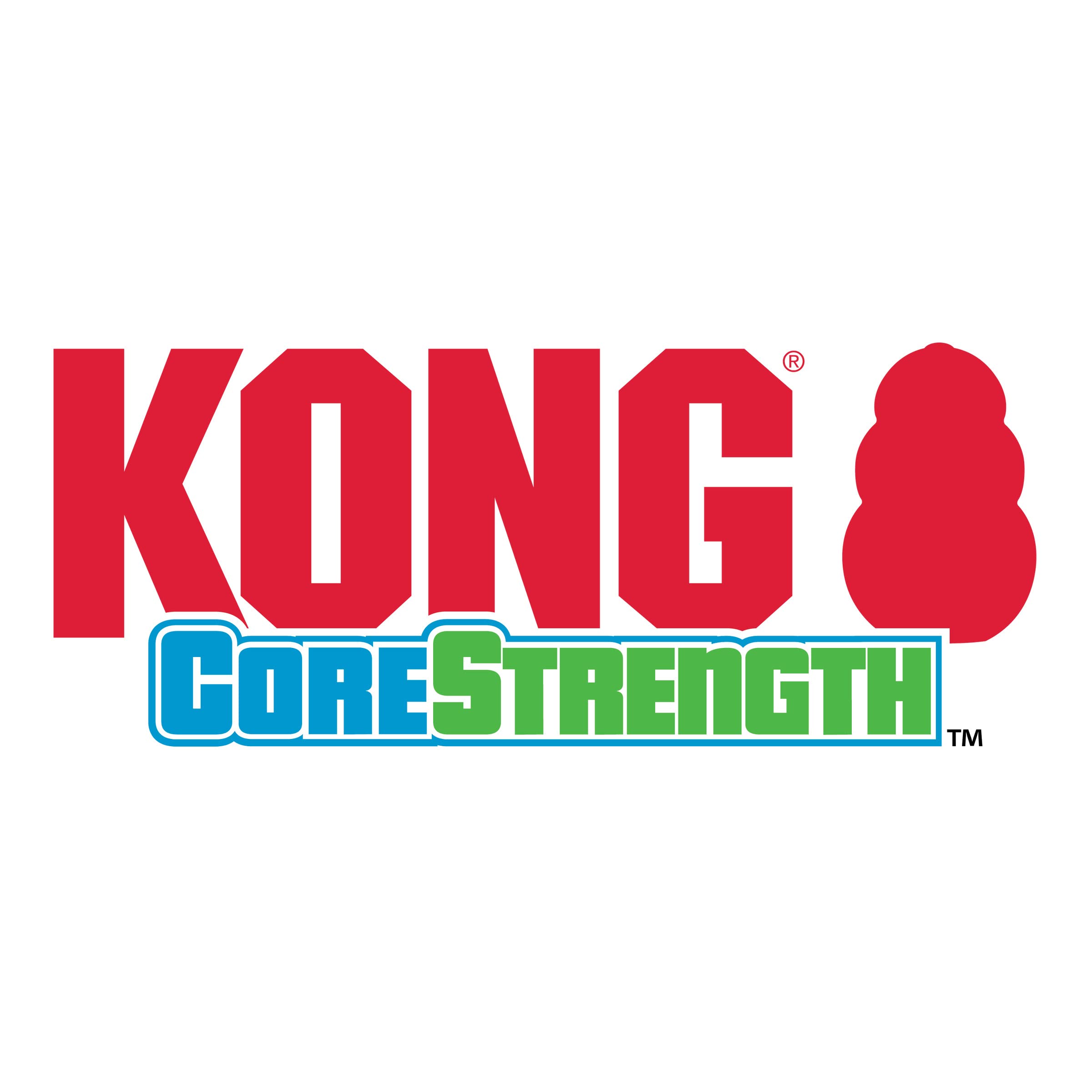 KONG CoreStrength Bone, vue emballage prête à l’achat.