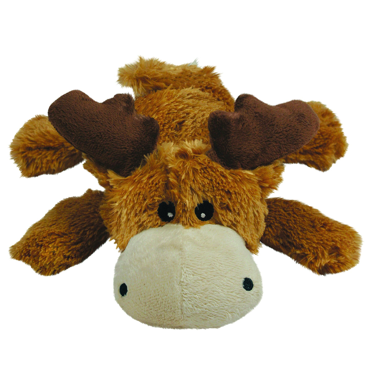 KONG Cozie Marvin Moose - visuel visage adorable pour jeux et câlins.