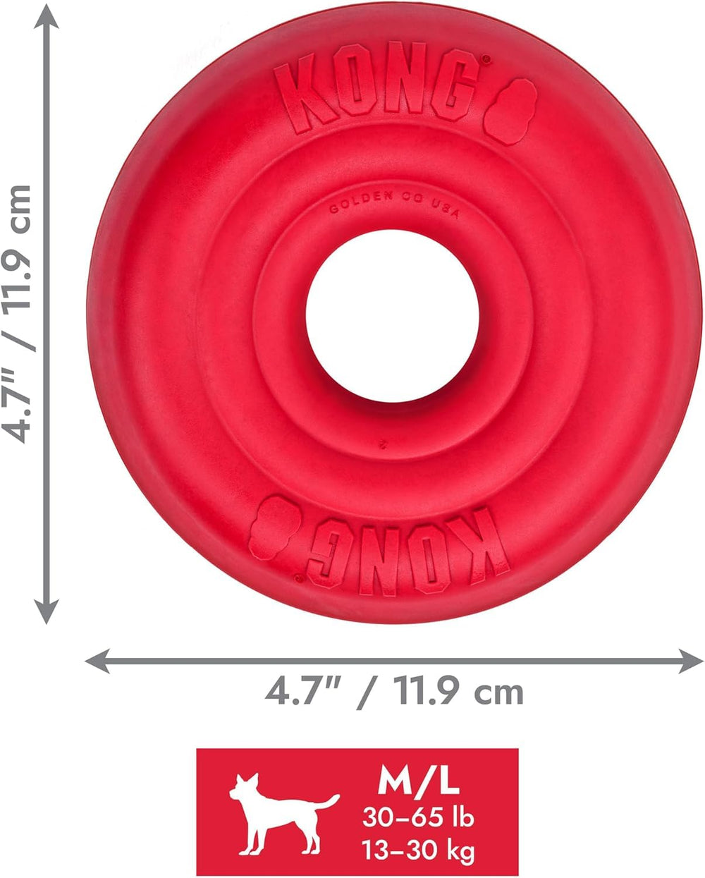 KONG Donut – démonstration de rebond imprévisible pour stimuler le jeu.